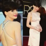 Anne Hathaway se disculpa por el vestido que usó en los Oscar