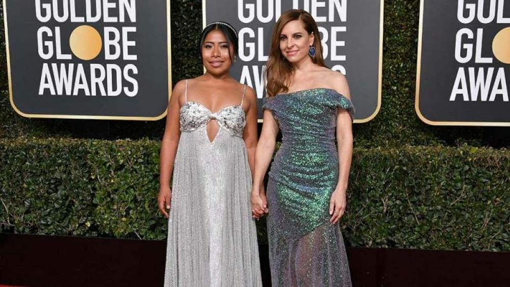 Las terribles críticas que Yalitza Aparicio recibió por su vestido en los Golden Globes
