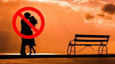 7 países donde está prohibido besarse en público