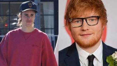Justin Bieber y Ed Sheeran revelan adelanto de su colaboración musical