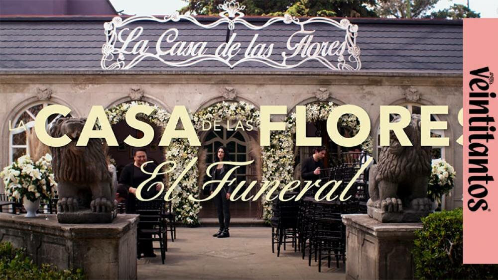 Casa, Flores, funeral, Virginia de la Mora
